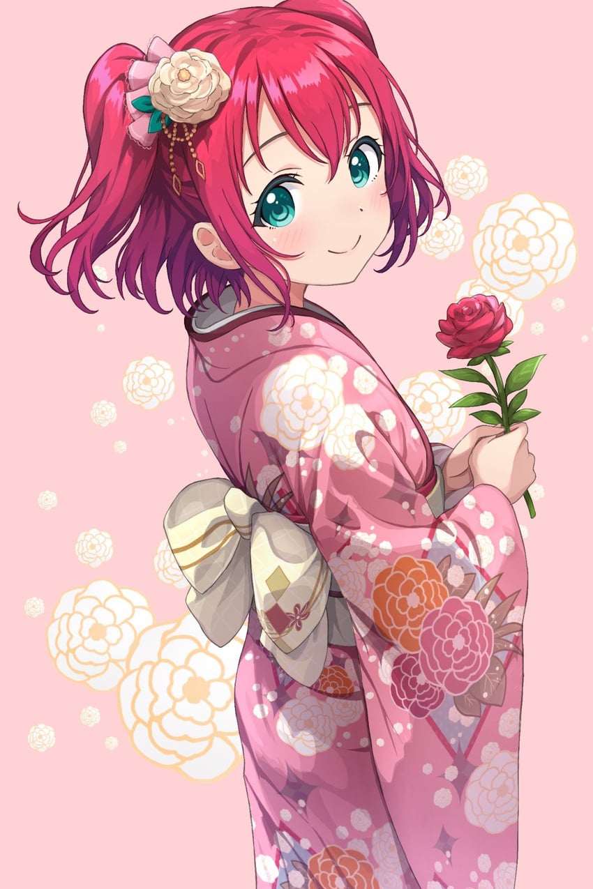 kurosawa ruby (love live! and 1 more) drawn by rabineru