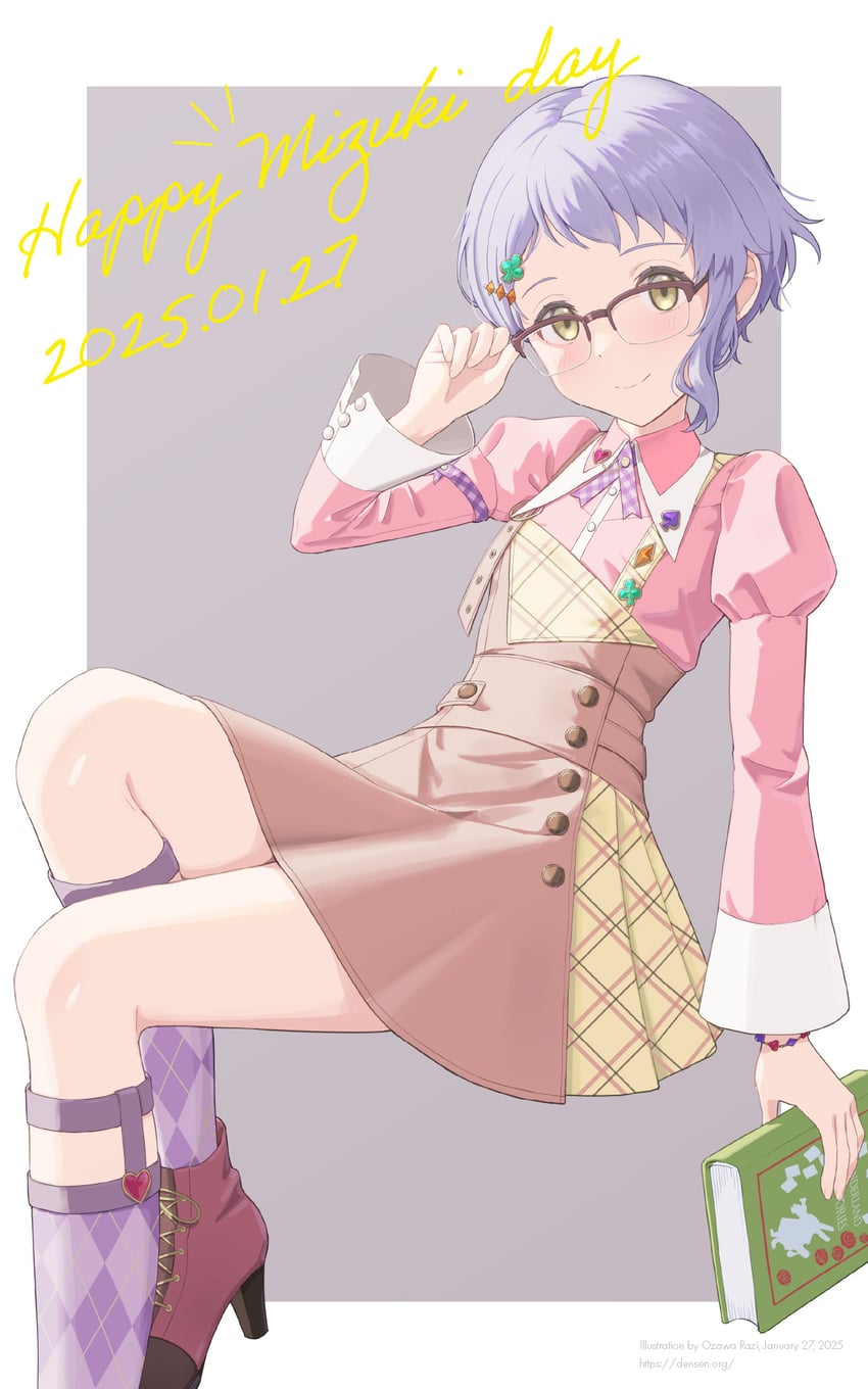 makabe mizuki (idolmaster and 2 more) drawn by razi