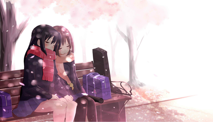 nakano azusa and hirasawa yui (k-on!) drawn by tateshina