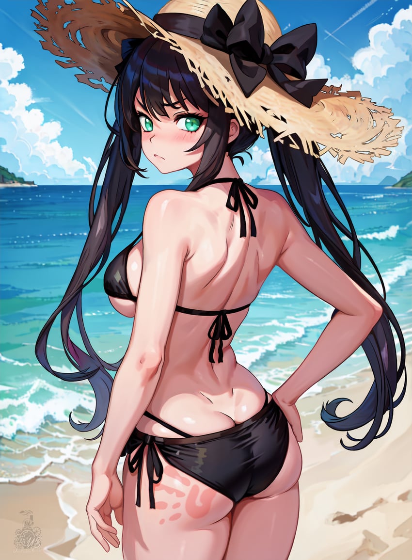 mona (genshin impact) drawn by unstableboiler