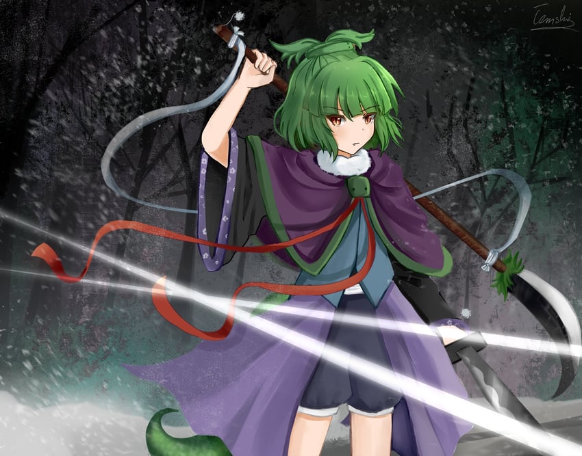 adagumo no saragimaru (len'en and 1 more) drawn by temshi