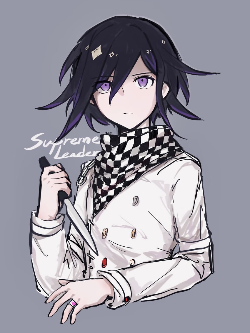 oma kokichi (danganronpa and 1 more) drawn by kai700