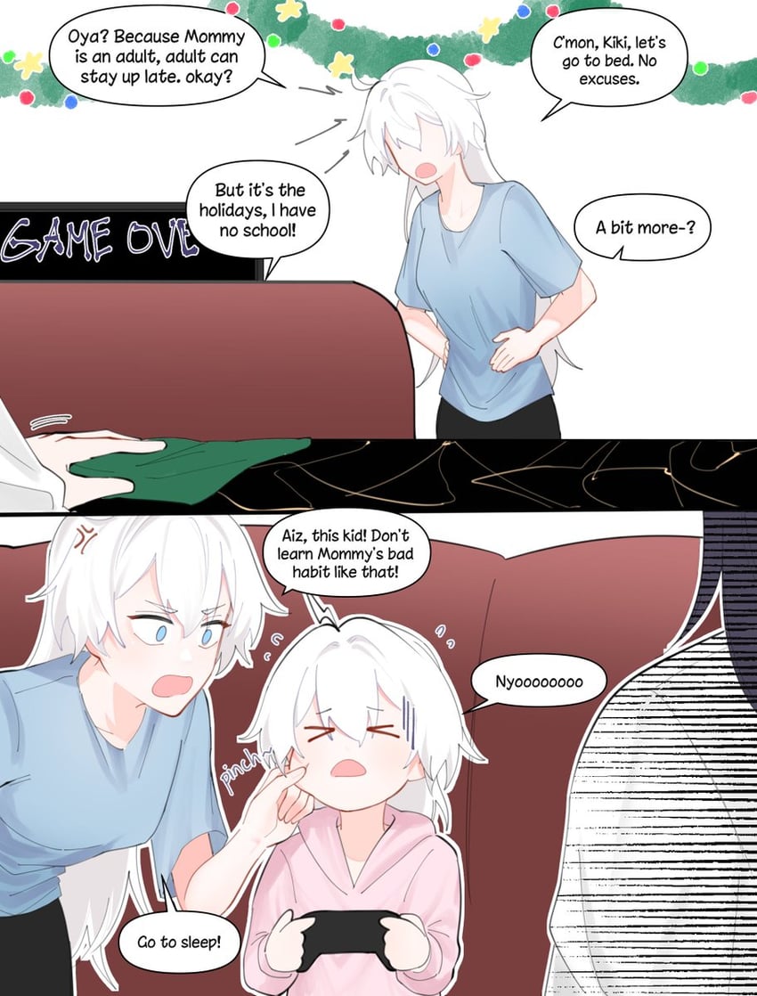 kiana kaslana and raiden mei (honkai and 1 more) drawn by dna_kayoko