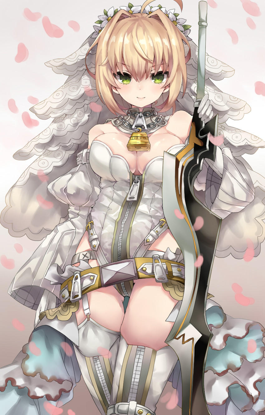 nero claudius (fate and 2 more) drawn by shiodome_oji