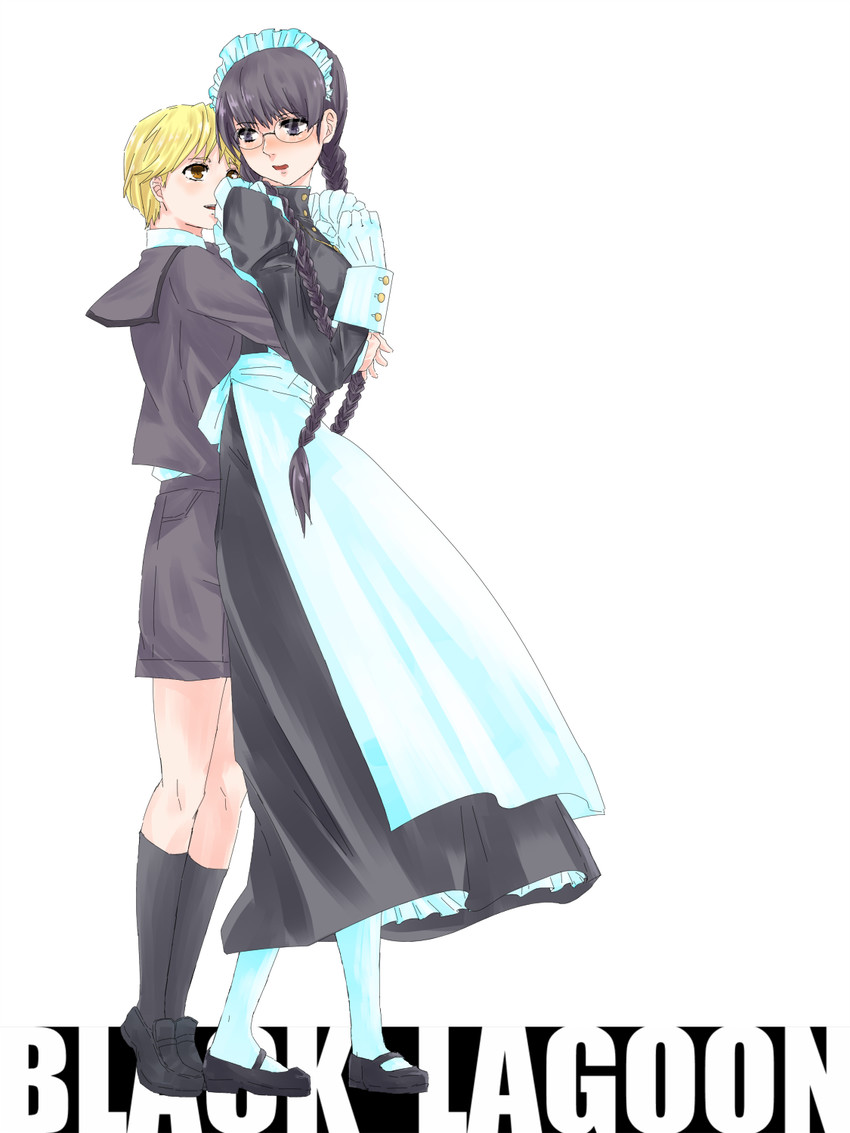 roberta and garcia lovelace (black lagoon) drawn by nekoyama_kagero