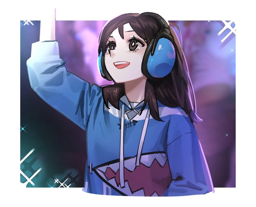 gawr gura (hololive and 2 more) drawn by adarin
