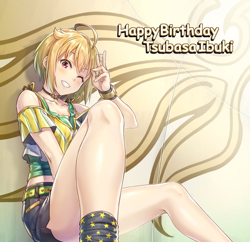 ibuki tsubasa (idolmaster and 1 more) drawn by nanaran