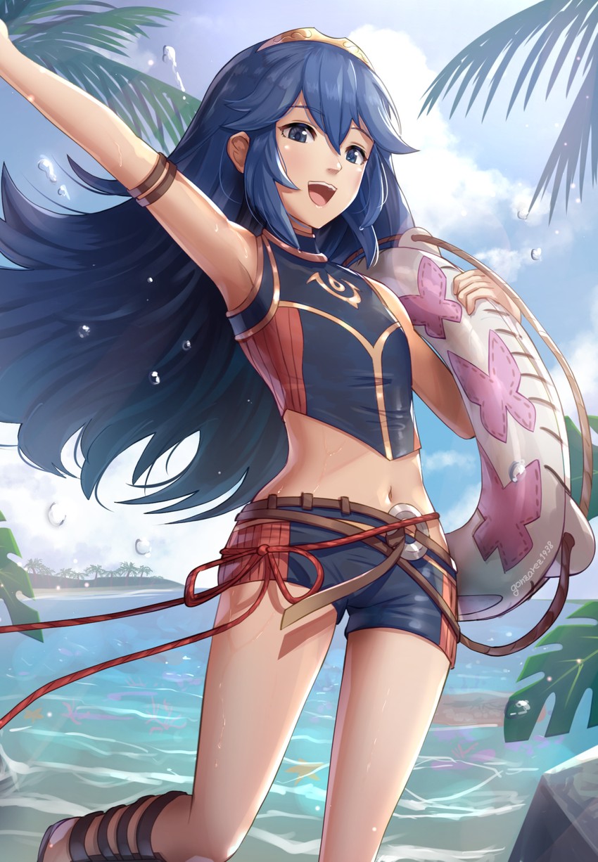 lucina (fire emblem and 2 more) drawn by gonzarez