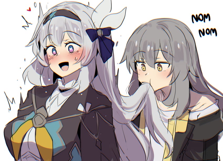 trailblazer, firefly, and stelle (honkai and 1 more) drawn by hinghoi
