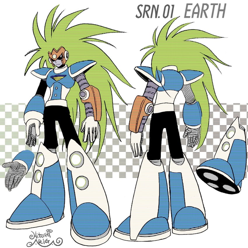 terra (mega man and 2 more) drawn by ariga_hitoshi
