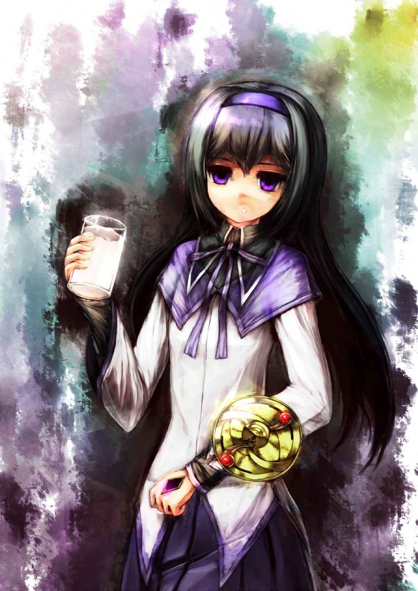 akemi homura (mahou shoujo madoka magica) drawn by sakimori_dan