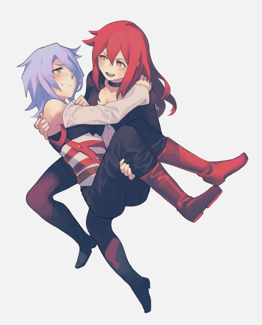 shiny chariot and croix meridies (little witch academia) drawn by vento