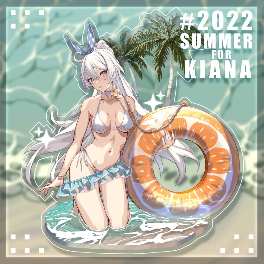 kiana kaslana (honkai and 1 more) drawn by huiqian