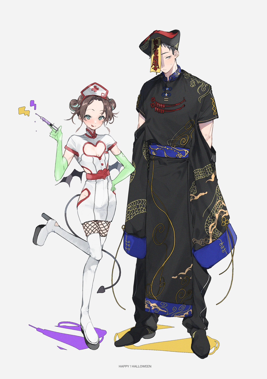 natsuiro matsuri and yashiro kizuku (hololive and 1 more) drawn by sugata_dski