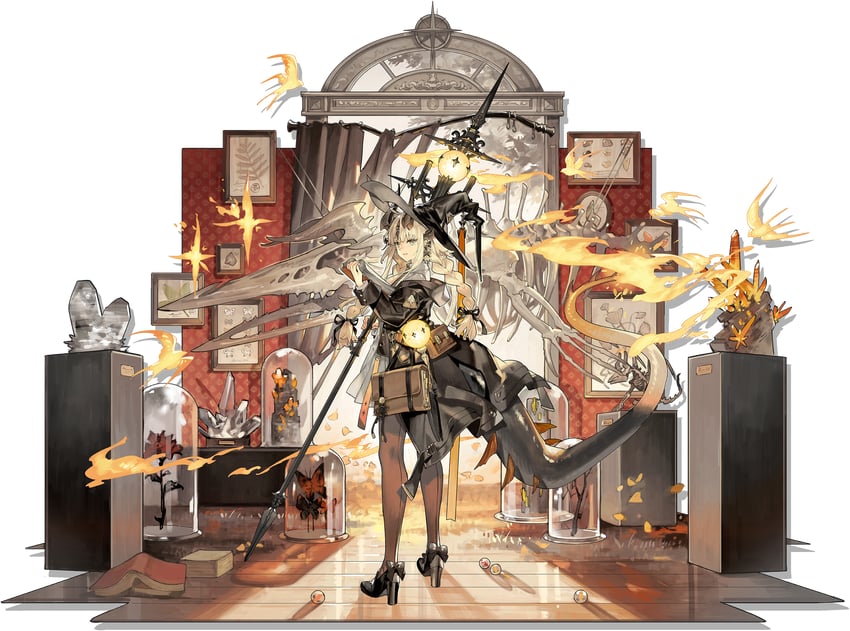 reed and reed the flame shadow (arknights) drawn by starshadowmagician