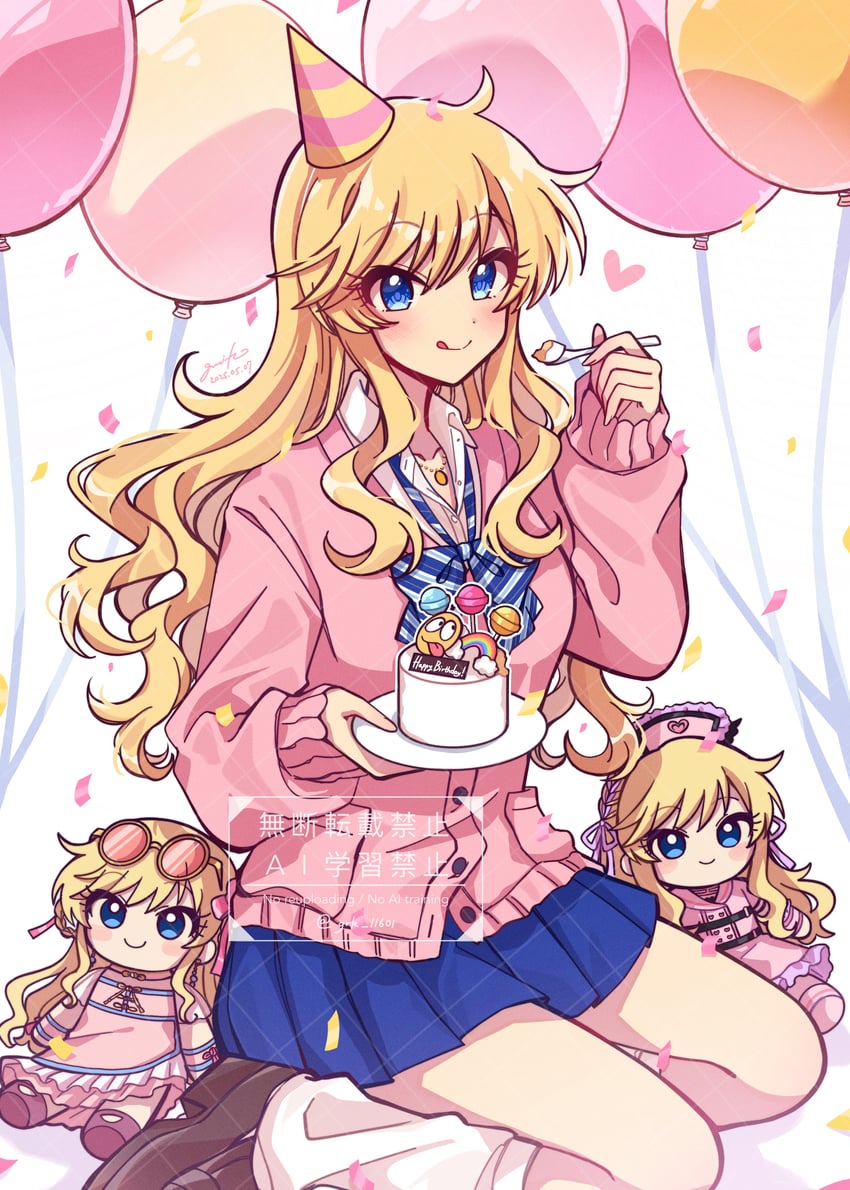 ohtsuki yui (idolmaster and 1 more) drawn by grk_11601