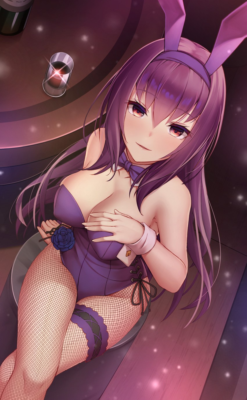 scathach (fate and 1 more) drawn by shoron