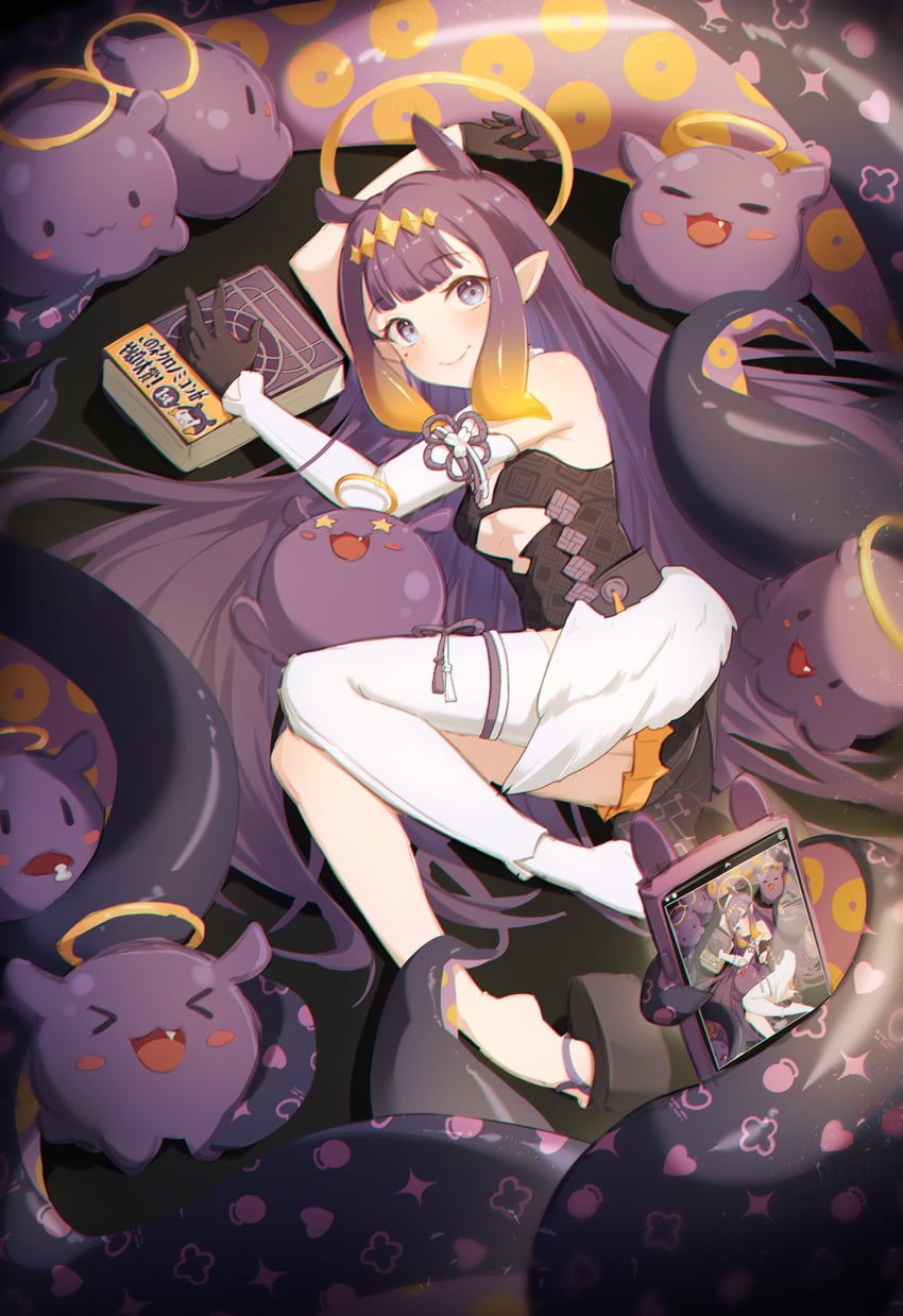 ninomae ina'nis, takodachi, and ao-chan (hololive and 1 more) drawn by rinn_chc