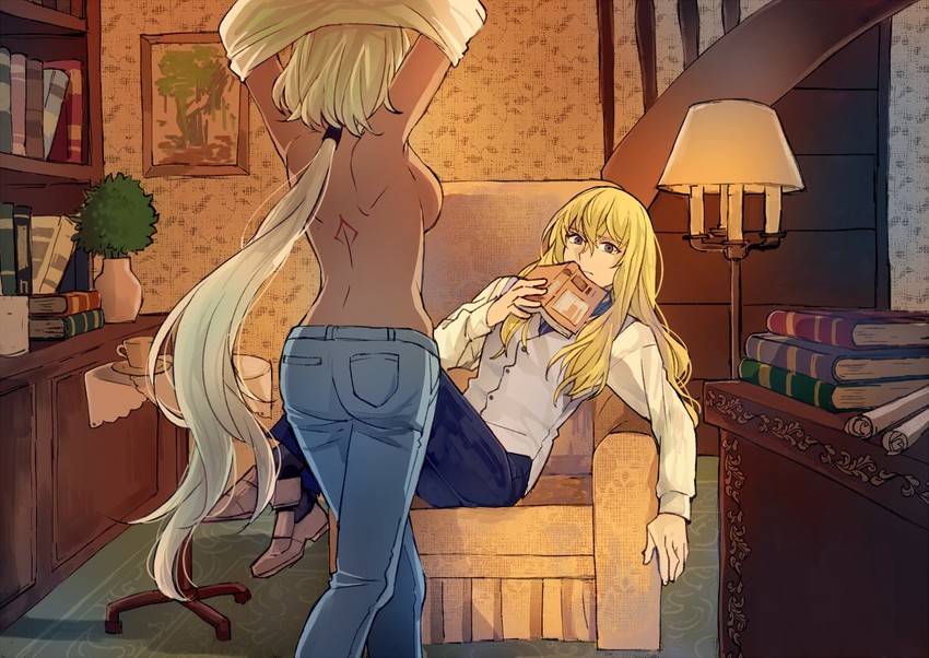 caenis and kirschtaria wodime (fate and 1 more) drawn by tsengyun