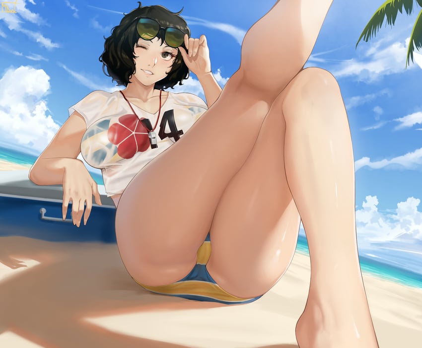 kawakami sadayo (persona and 1 more) drawn by magdalenus27