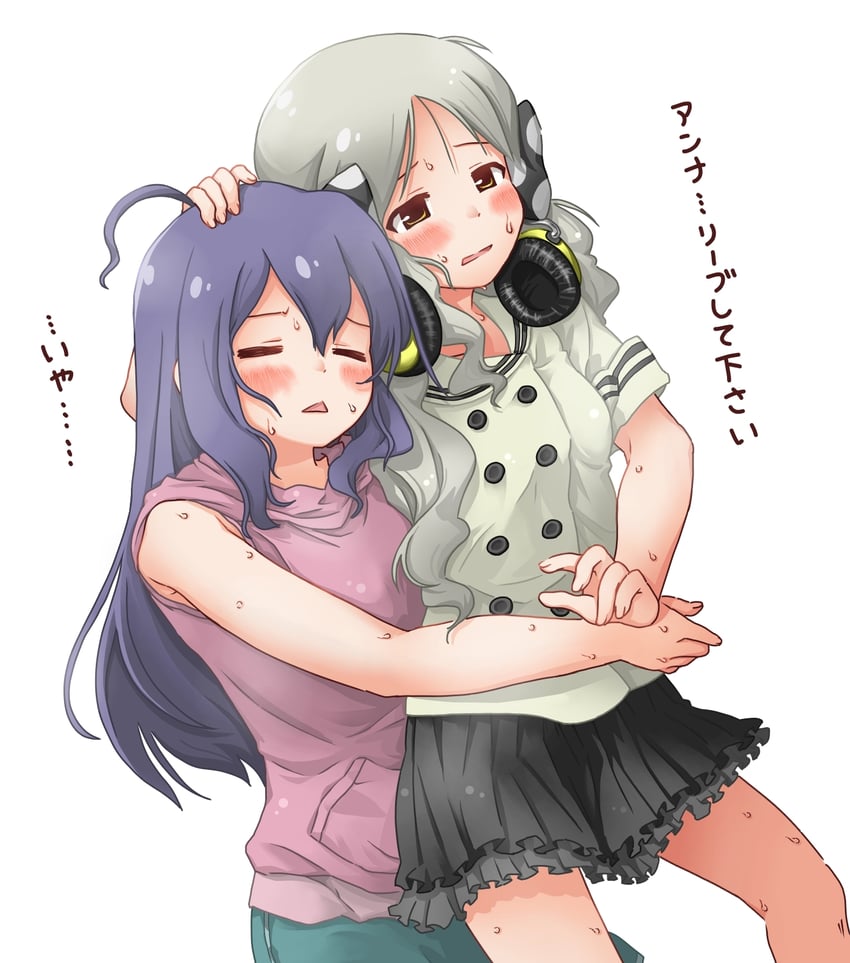 mochizuki anna and handa roco (idolmaster and 2 more) drawn by fuusan