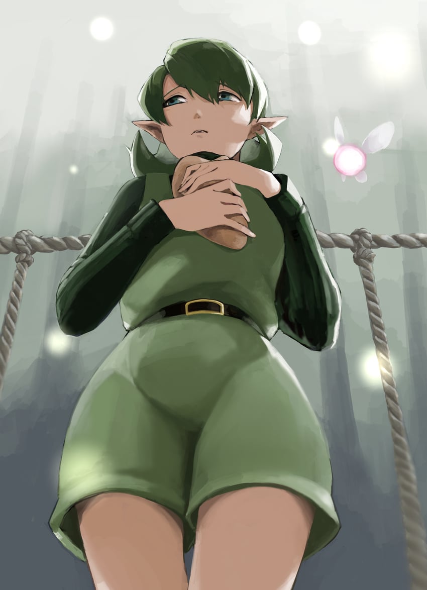 saria (the legend of zelda and 1 more) drawn by otsubo_kiko