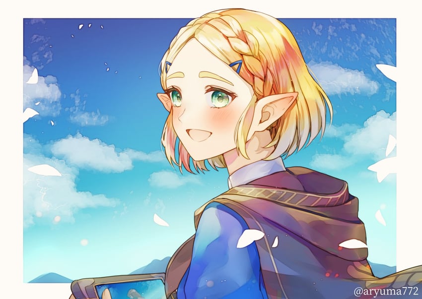 princess zelda (the legend of zelda and 1 more) drawn by aryuma772