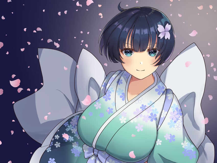 yozakura (senran kagura and 1 more) drawn by lemonrou