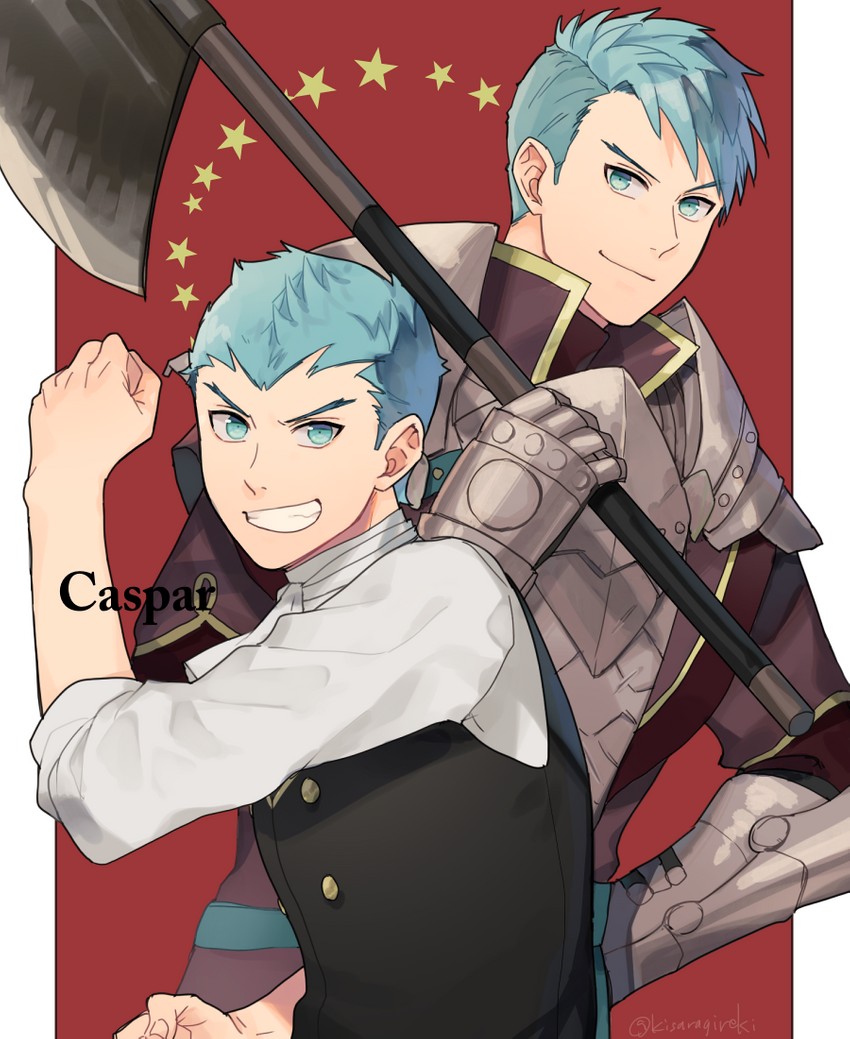 caspar von bergliez (fire emblem and 1 more) drawn by kisaragireki