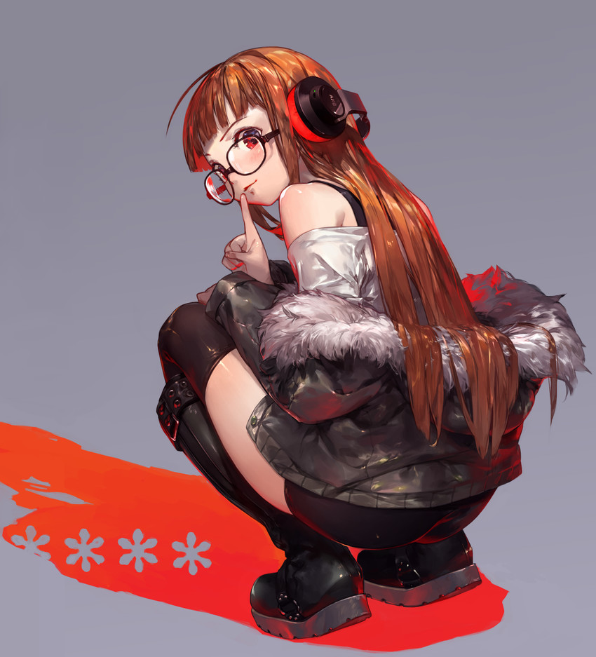 sakura futaba (persona and 1 more) drawn by so-taro