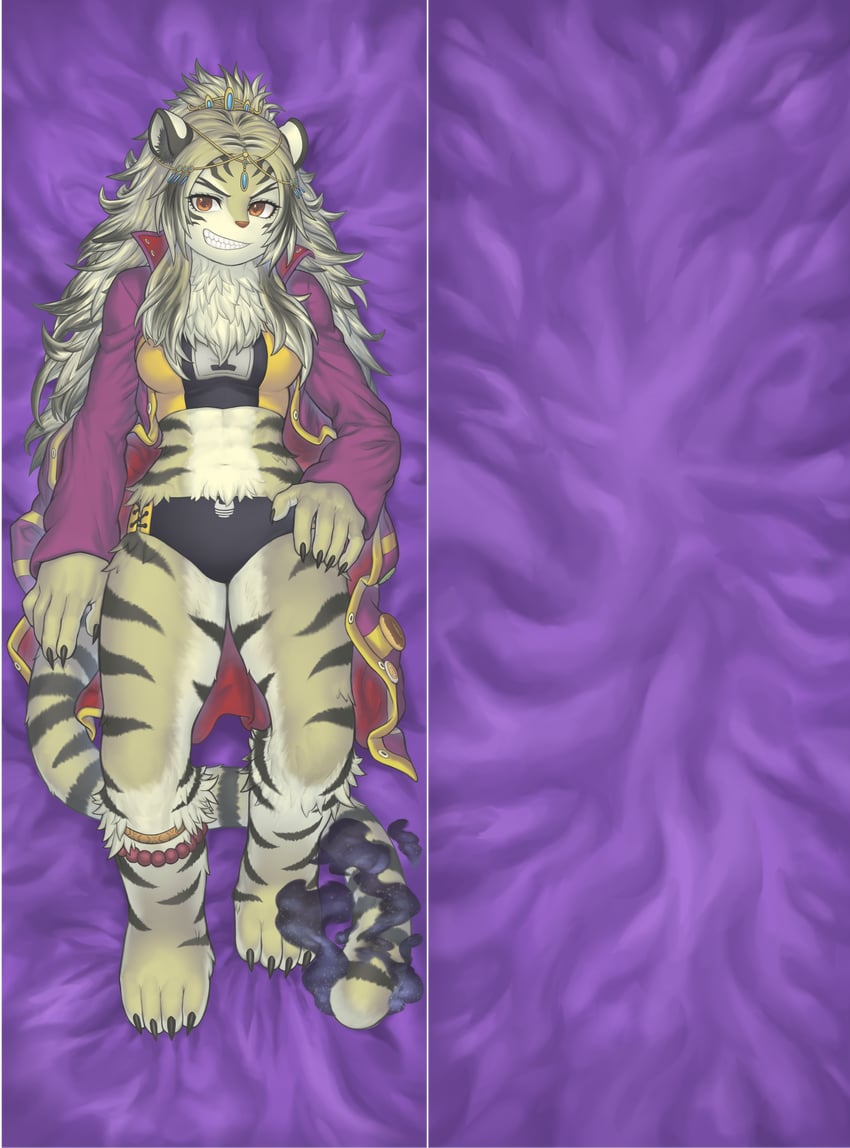 durga (tokyo afterschool summoners) drawn by gofelem