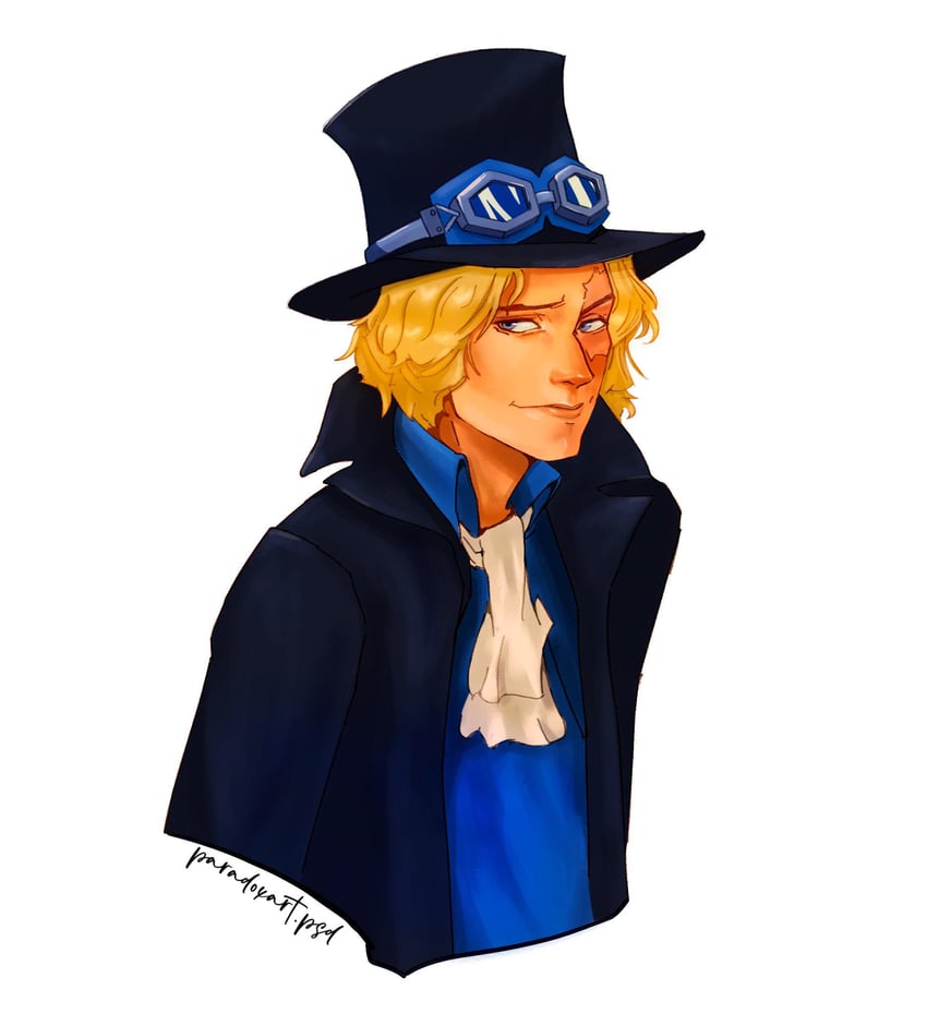 sabo (one piece) drawn by paradoxicalbee