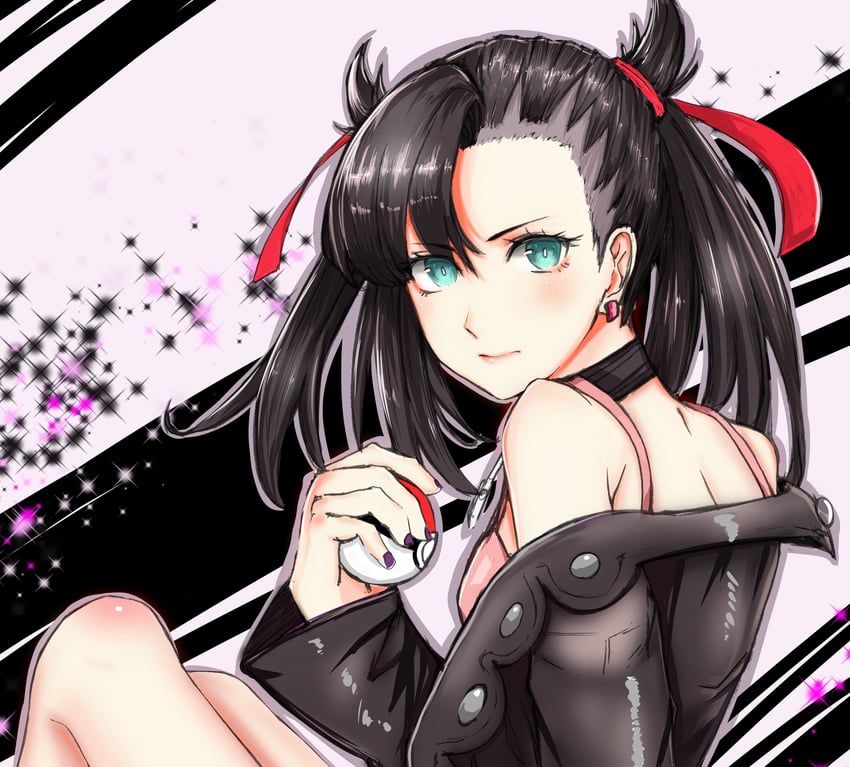 marnie (pokemon and 1 more) drawn by nikomi_purin