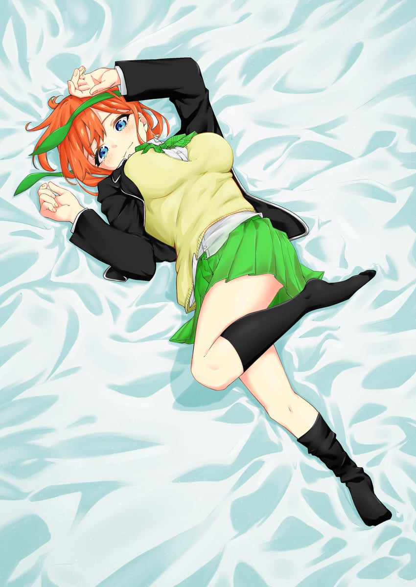 nakano yotsuba (go-toubun no hanayome) drawn by fumitsubusareta_taka