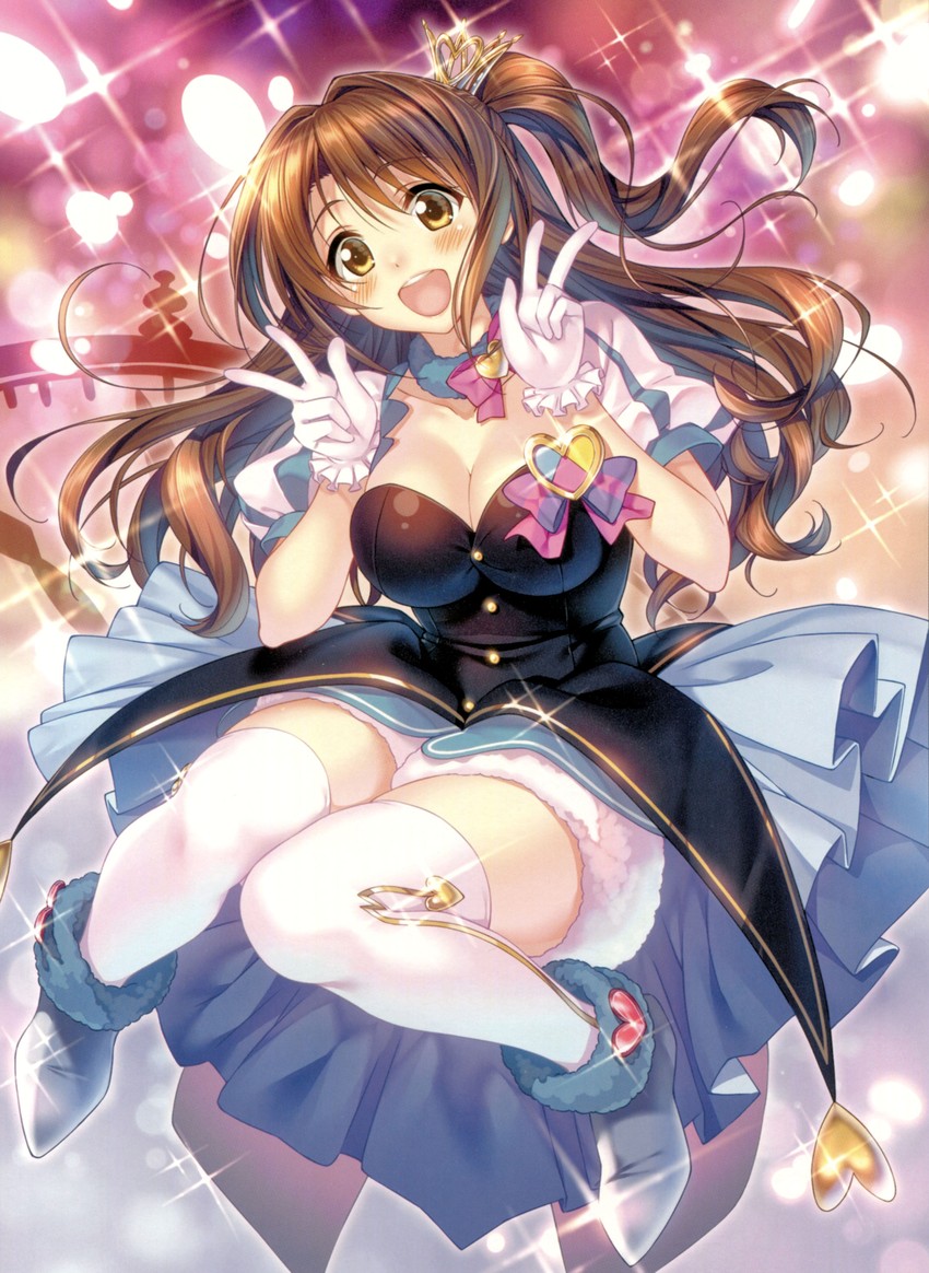 shimamura uzuki (idolmaster and 1 more) drawn by piromizu