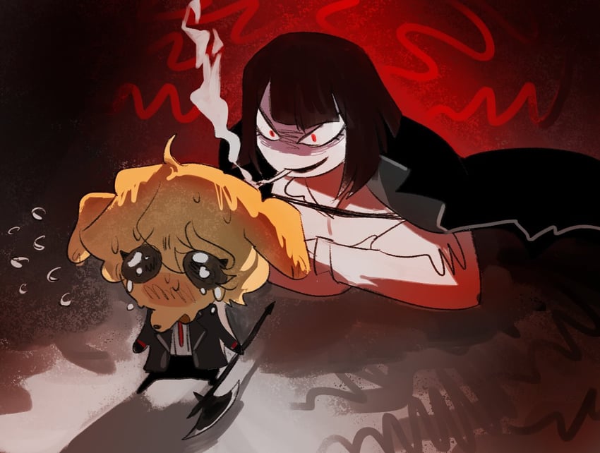 sinclair and ryoshu (project moon and 1 more) drawn by neomu_difficult