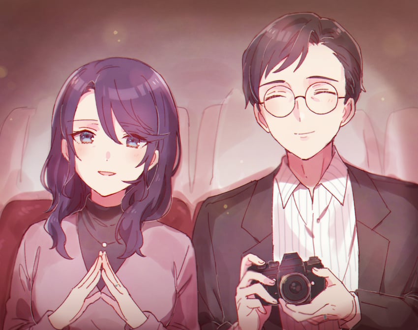 asahina mafuyu's mother and asahina mafuyu's father (project sekai) drawn by sorimachi-doufu