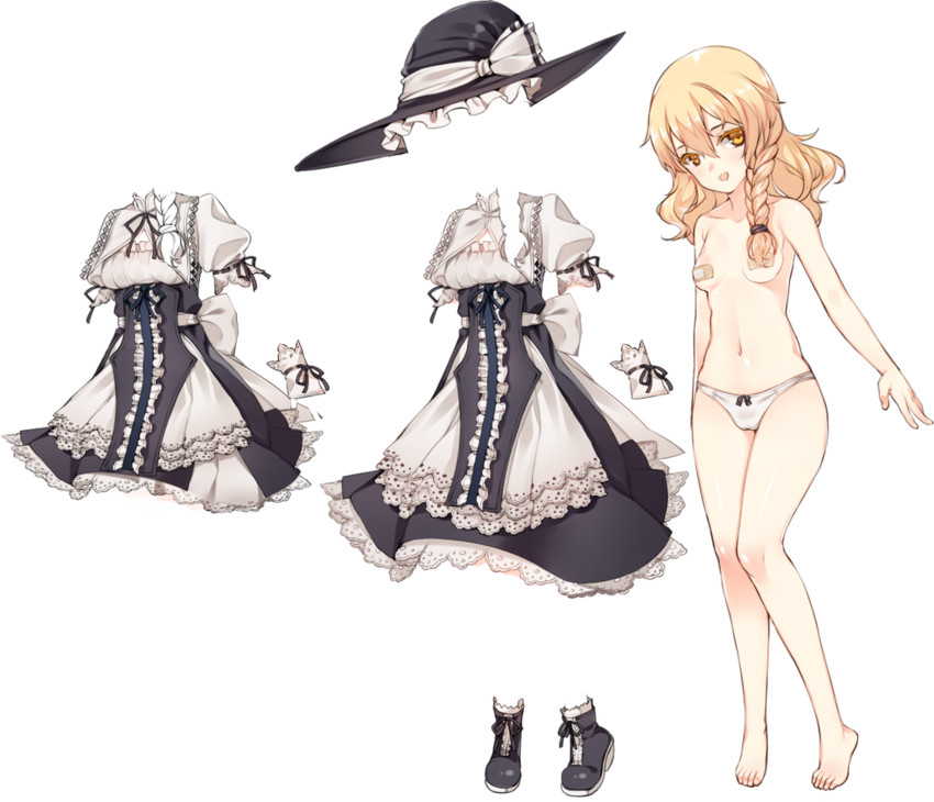 kirisame marisa (touhou and 1 more) drawn by tama_(tamatamo)