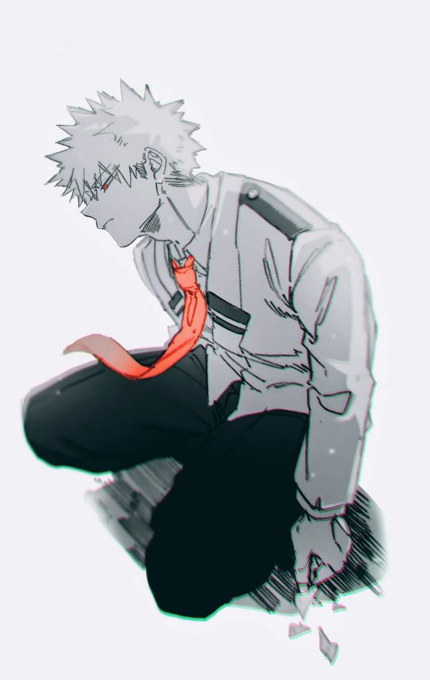 bakugou katsuki (boku no hero academia) drawn by kunyamon_busy