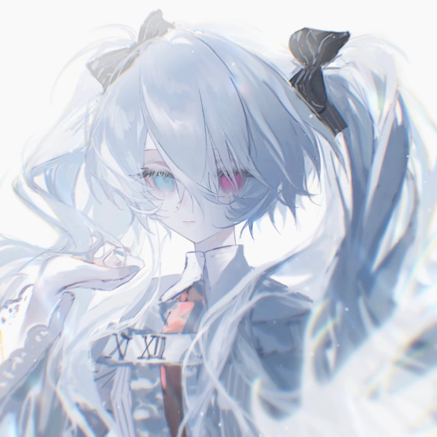 hatsune miku and 25-ji miku (vocaloid and 1 more) drawn by wumian_inn