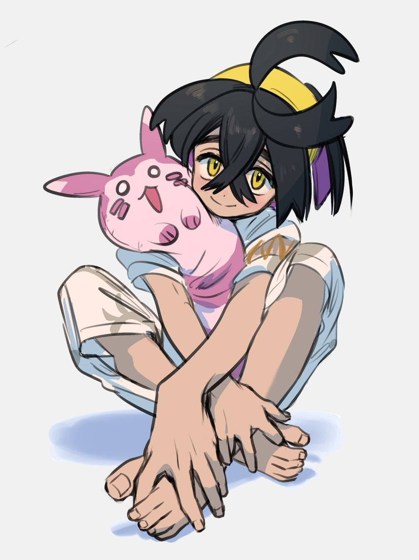 kieran and furret (pokemon and 1 more) drawn by assassinookayu