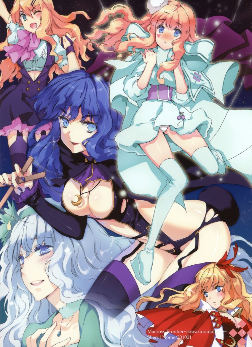 sheryl nome (macross and 2 more) drawn by cuteg