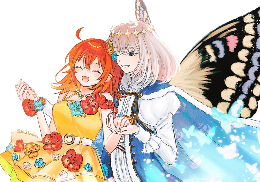 fujimaru ritsuka and oberon (fate and 1 more) drawn by kr38roka