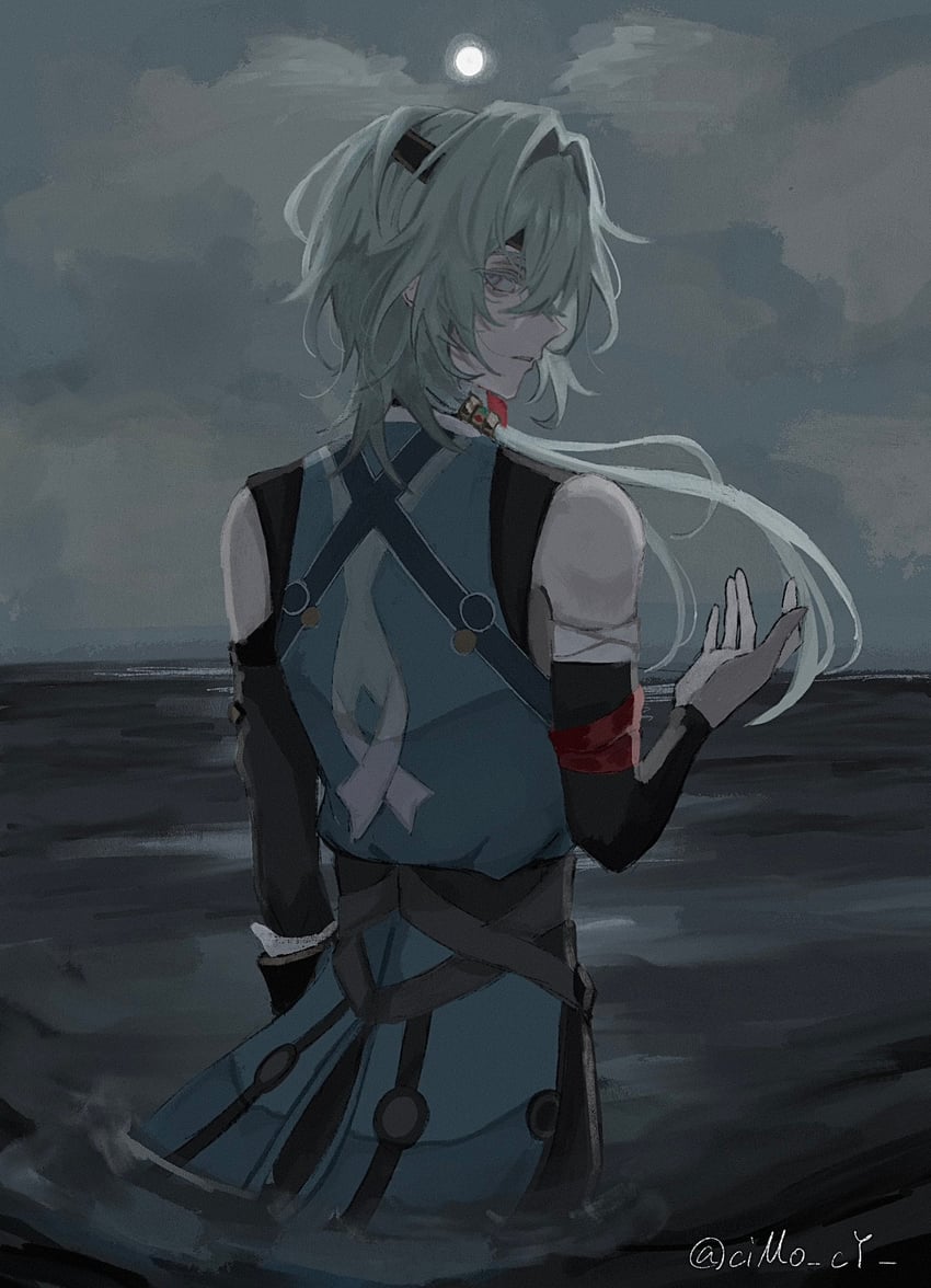 anaxa (honkai and 1 more) drawn by cyn_ouo