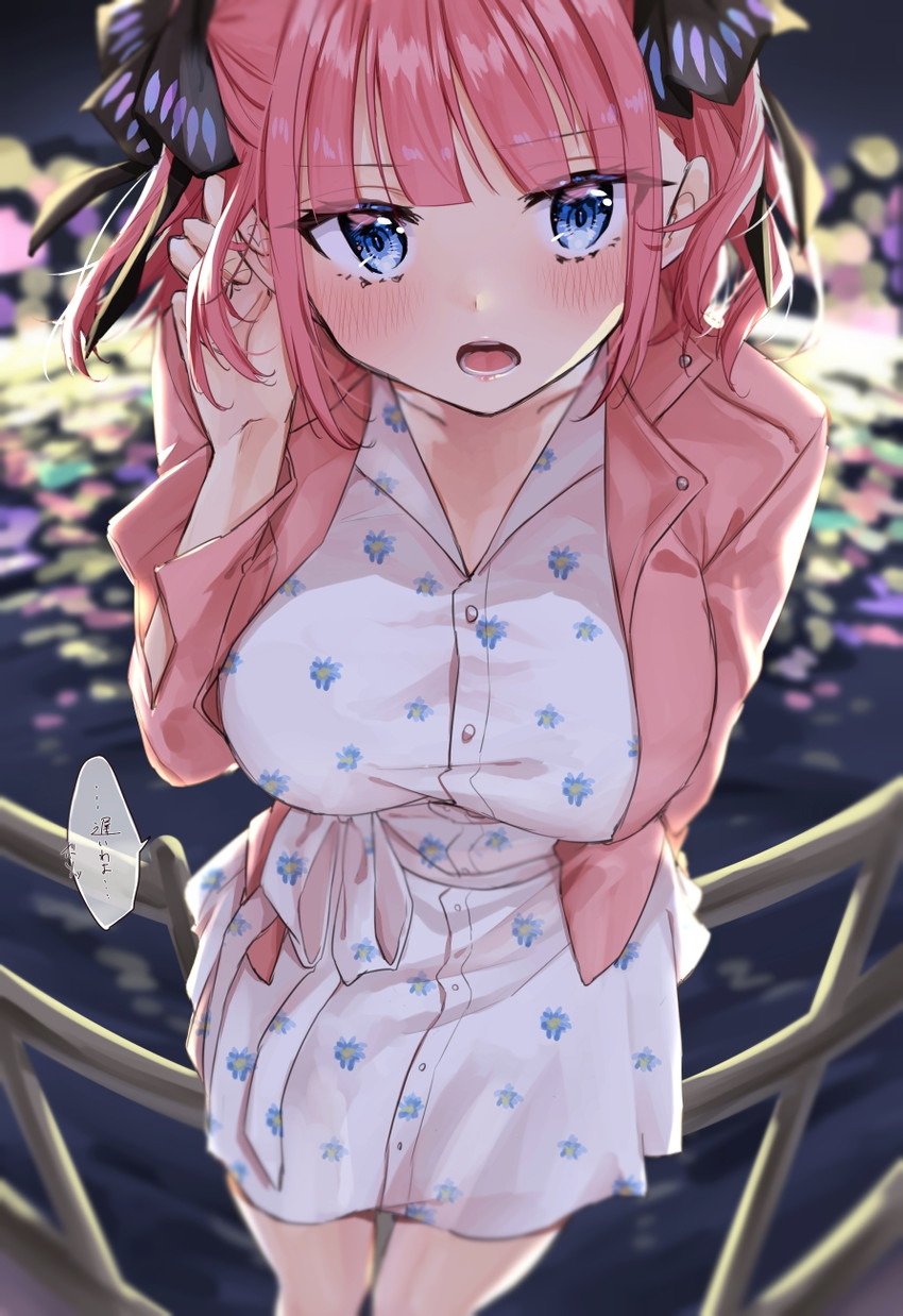 nakano nino (go-toubun no hanayome) drawn by chigusa_minori