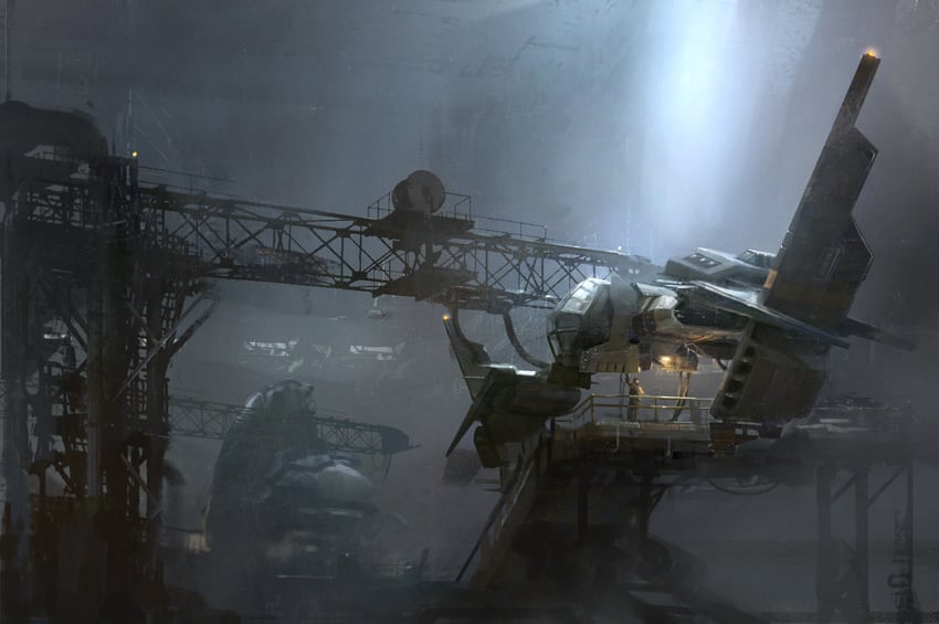 eve online and 1 more drawn by borkur
