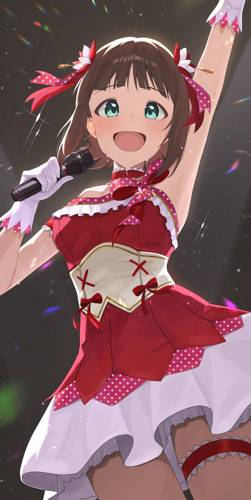 amami haruka (idolmaster and 2 more) drawn by yaki_tai