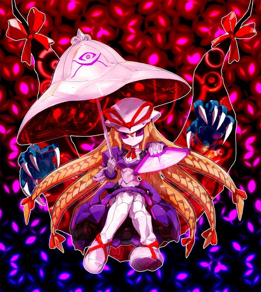 yakumo yukari (touhou and 1 more) drawn by kusanagi_kaoru