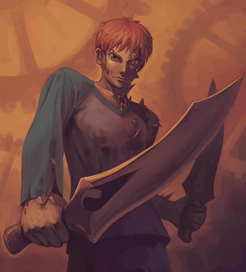 emiya shirou (fate and 1 more) drawn by tani