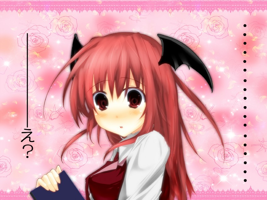 koakuma (touhou) drawn by pandamonium